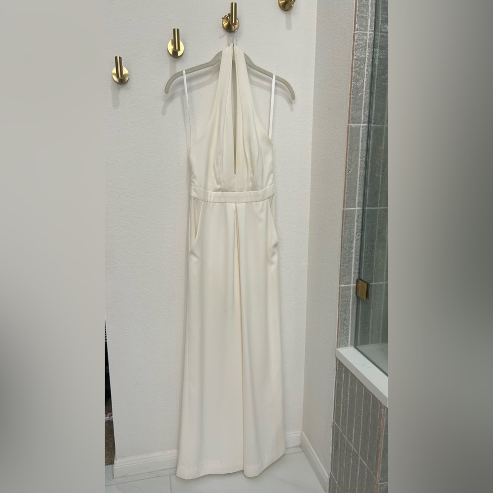 Jill Stuart (Anthropologie/BHLDN) White Jumpsuit